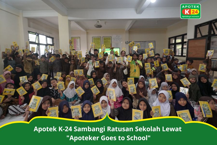 Apotek K-24 Datangi Ratusan Sekolah Lewat Apoteker Goes to School
